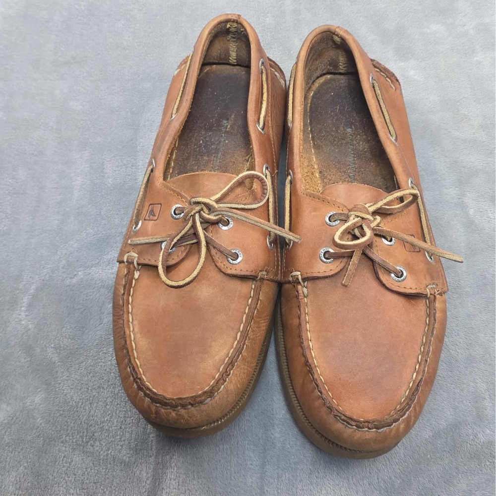 Sperry Men's Authentic Original 2-Eye Boat Shoe Leather - 0197640 Size US 10.5M